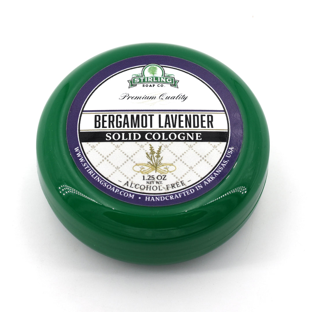 Bergamot Lavender - Solid Cologne Jar