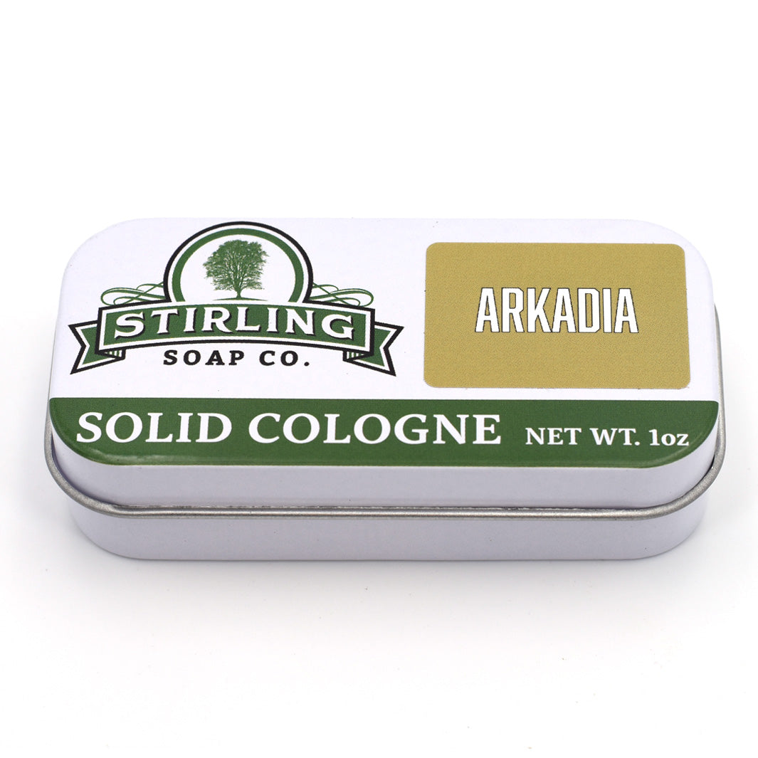 Arkadia - Solid Cologne Tin